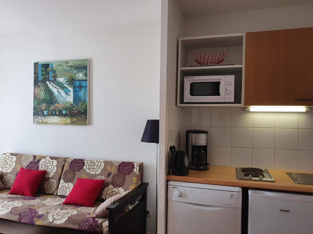 Joli Appartement T2 Dans Residence Avec Piscine, Hammam Et Parking Gratuits การ์กาซอน ภายนอก รูปภาพ